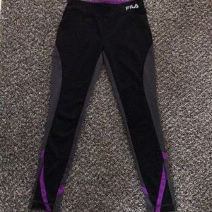 Girls Fila Leggings